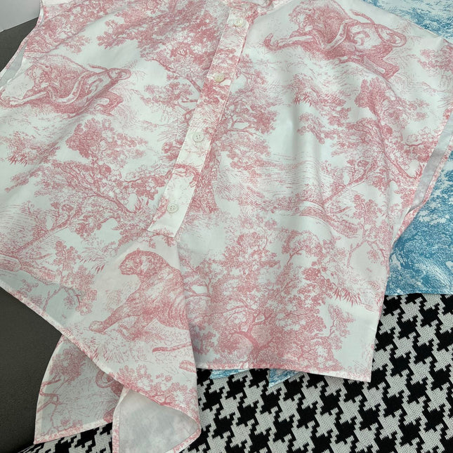 DIO SLEEVELESS SHIRT 25S IN POLYESTER 266650