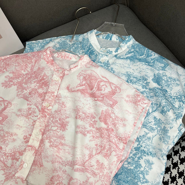 DIO SLEEVELESS SHIRT 25S IN POLYESTER 266650