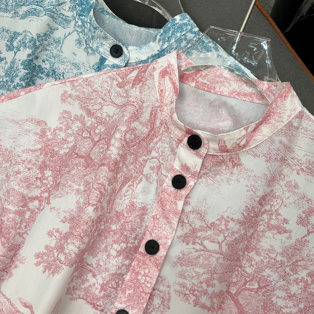 DIO DRESS STAND COLLAR 25S IN POLYESTER 266656