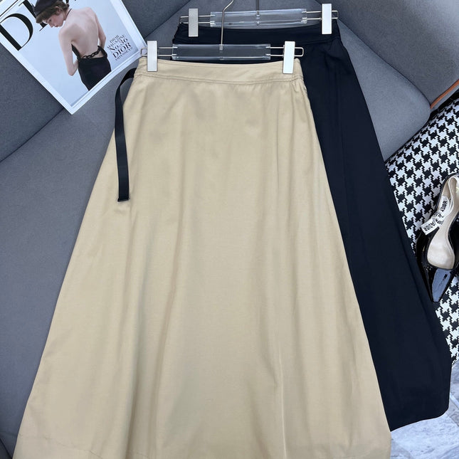 DIO SIDE ZIP SKIRT25S IN COTTON 266675