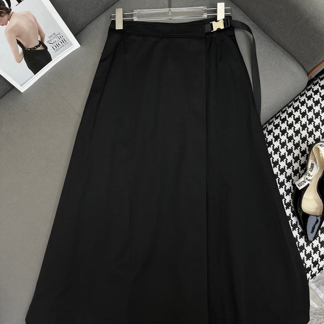 DIO SIDE ZIP SKIRT25S IN COTTON 266675