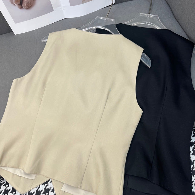 SET SLEEVELESS TOP AND TENCEL PANTS