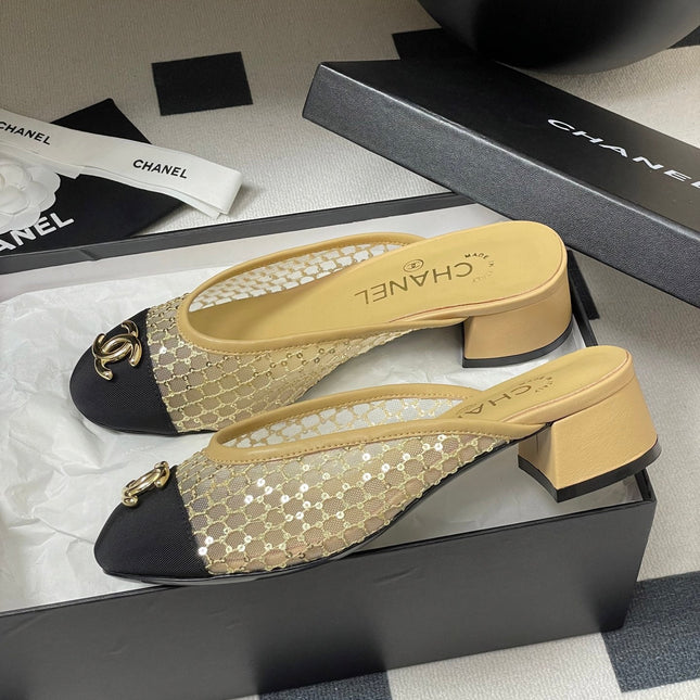 BUBBLE 30 MM IN BLACK FABRIC AND BEIGE MESH