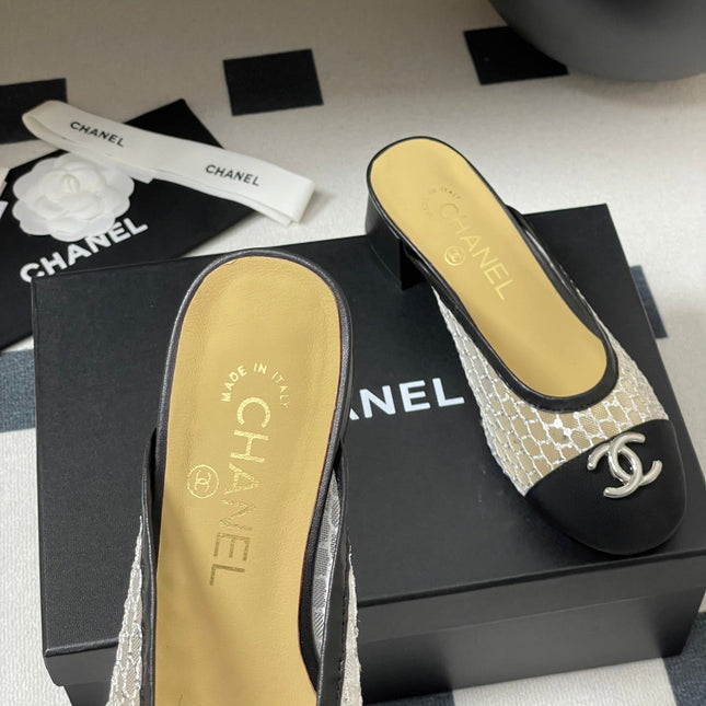 BUBBLE 30 MM IN BLACK FABRIC AND WHITE MESH