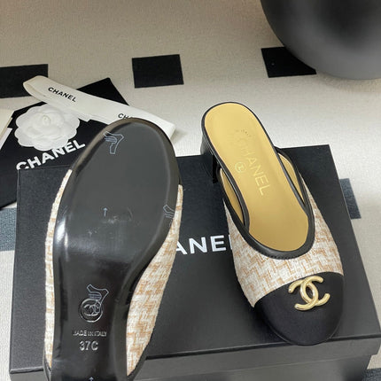 BUBBLE 30 MM IN BLACK FABRIC AND MIX COLOR TWEED