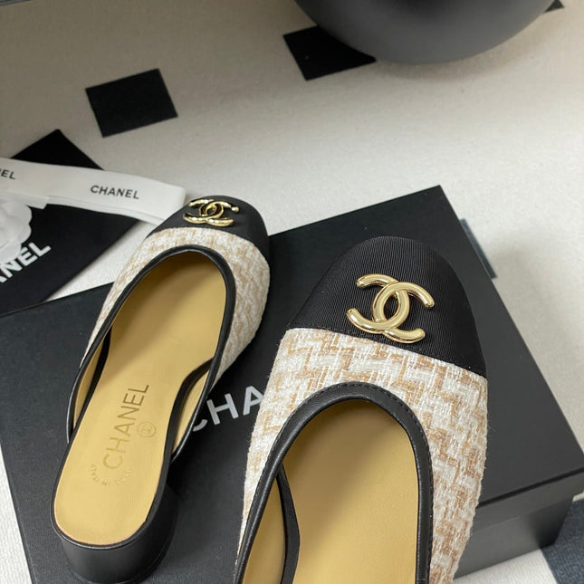 BUBBLE 30 MM IN BLACK FABRIC AND MIX COLOR TWEED