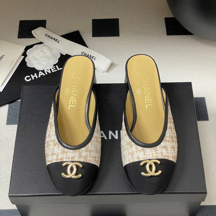 BUBBLE 30 MM IN BLACK FABRIC AND MIX COLOR TWEED