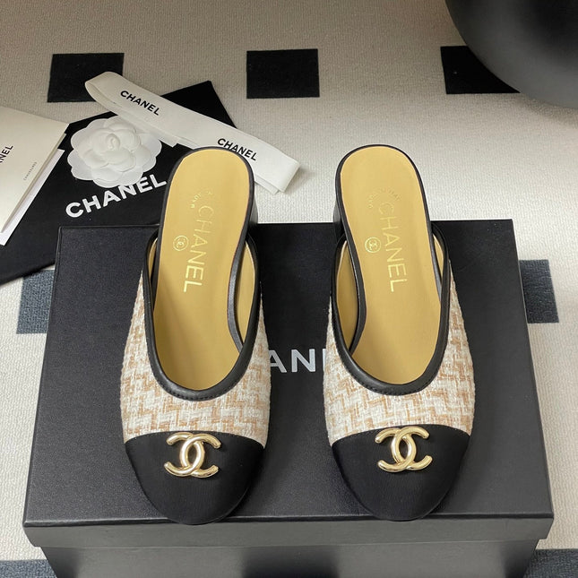 BUBBLE 30 MM IN BLACK FABRIC AND MIX COLOR TWEED