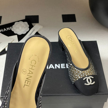 BUBBLE 30 MM IN BLACK FABRIC AND MESH