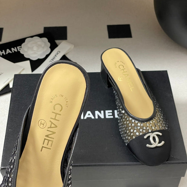 BUBBLE 30 MM IN BLACK FABRIC AND MESH