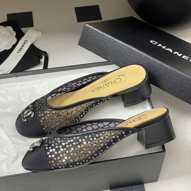 BUBBLE 30 MM IN BLACK FABRIC AND MESH