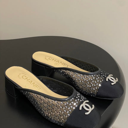 BUBBLE 30 MM IN BLACK FABRIC AND MESH