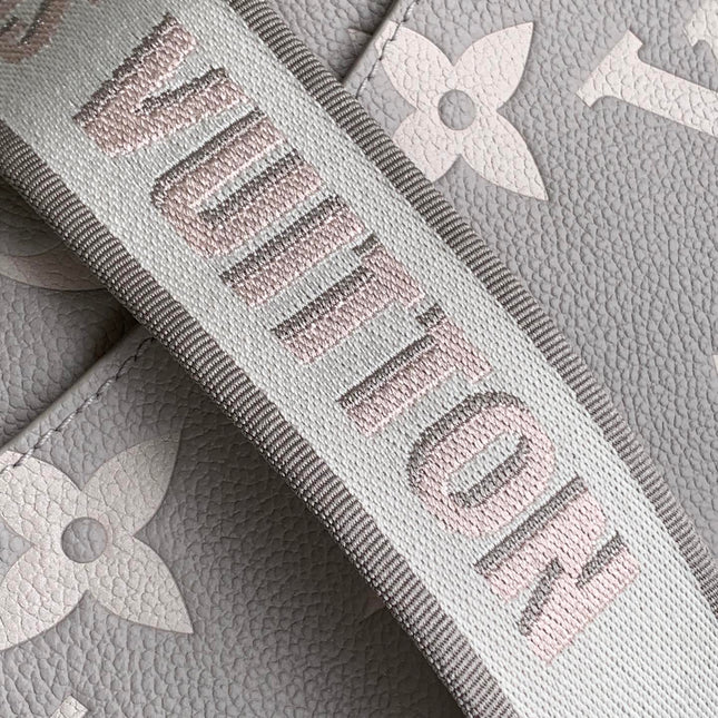 DIANE 24 IN GREY MONOGRAM EMPREINTE LEATHER