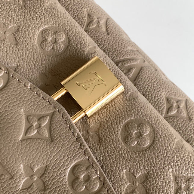 ANYTIME FLAP BAG 30 IN GRAY MONOGRAM CALFSKIN