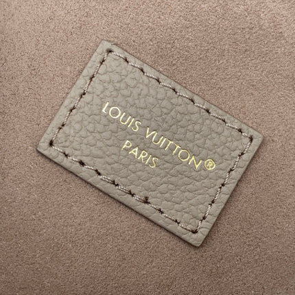 ANYTIME FLAP BAG 30 IN GRAY MONOGRAM CALFSKIN