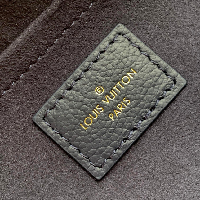 LV 25S ONTHEGO EAST WEST BAG 25 IN NAVY BLUE CALFSKIN MONOGRAM EMPREINTE