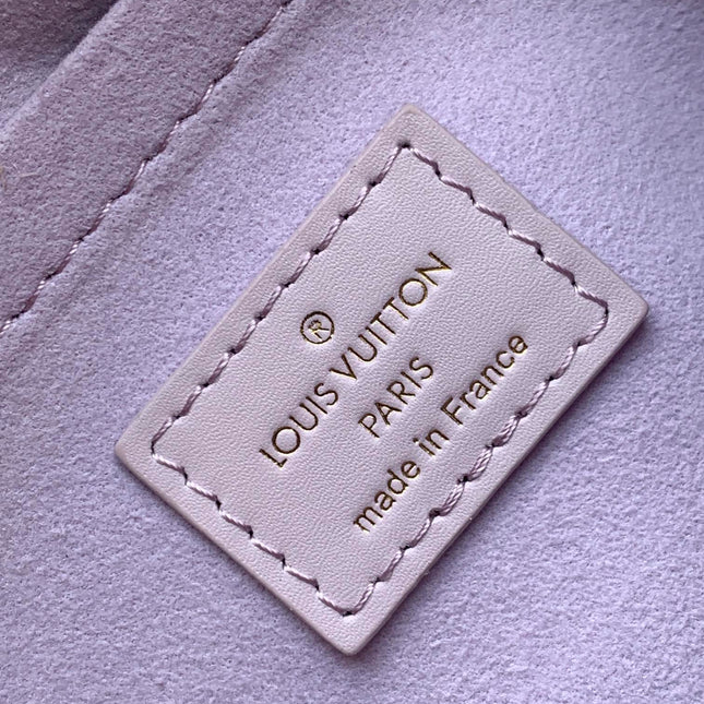 LV 25S ONTHEGO EAST WEST BAG 25 IN LIGHT LAVENDER CALFSKIN MONOGRAM EMPREINTE