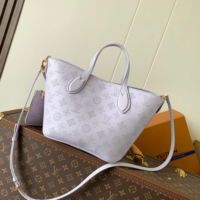 LV 25S BLOSSOM BAG 20 IN MISTY PURPLE CALFSKIN GOLD HARDWARE