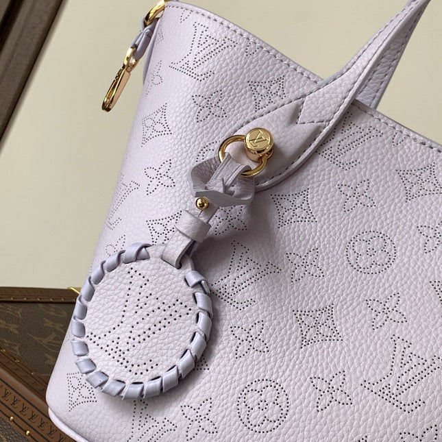 LV 25S BLOSSOM BAG 20 IN MISTY PURPLE CALFSKIN GOLD HARDWARE