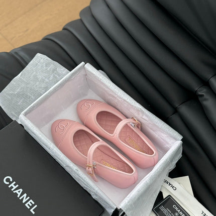 MARY JANE SHOES IN LIGHT PINK LAMBSKIN