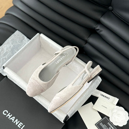 CLASSIC SLINGBACK GREY CLOUD SUEDE