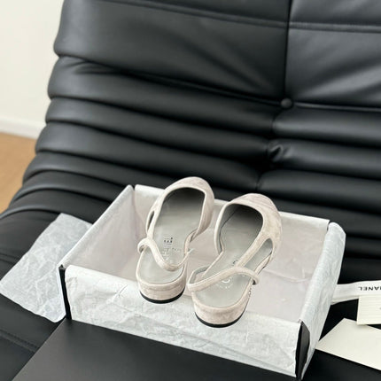 CLASSIC SLINGBACK GREY CLOUD SUEDE