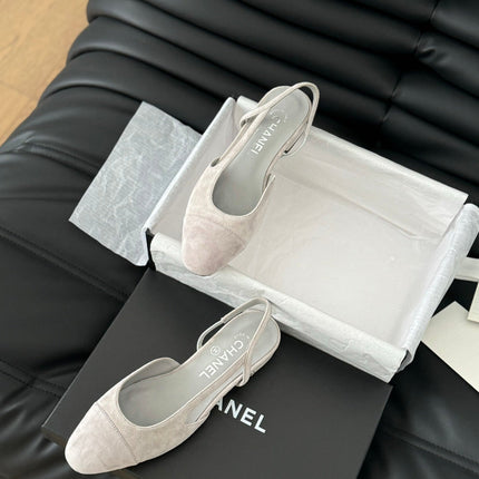 CLASSIC SLINGBACK GREY CLOUD SUEDE