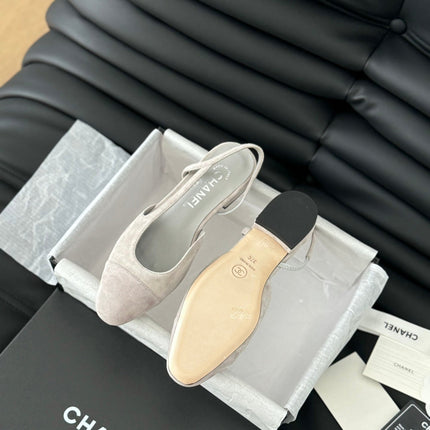 CLASSIC SLINGBACK GREY CLOUD SUEDE