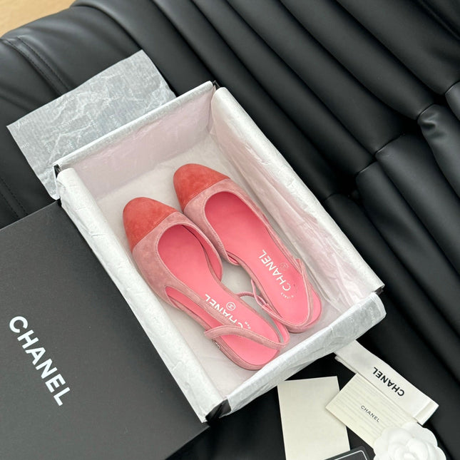 CLASSIC SLINGBACK LIGHT PINK SUEDE