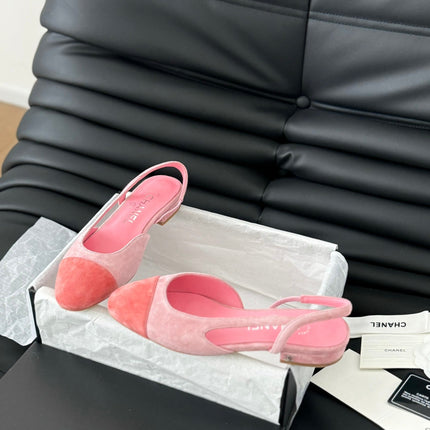 CLASSIC SLINGBACK LIGHT PINK SUEDE