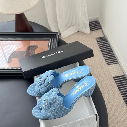 HIGH HEELS CAMELLIA IN SKY BLUE DENIM