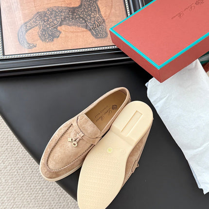 LP SUMMER CHARMS WALK LOAFERS TORTILLA BROWN SUEDE