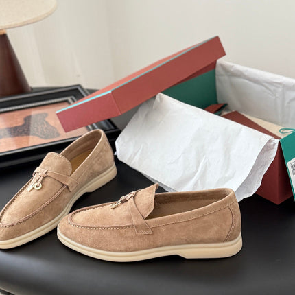 LP SUMMER CHARMS WALK LOAFERS TORTILLA BROWN SUEDE