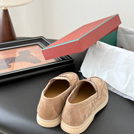 LP SUMMER CHARMS WALK LOAFERS TORTILLA BROWN SUEDE