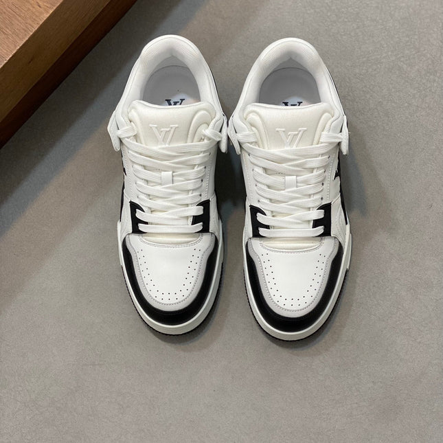 LV TRAINER  BLUE WHITE SNEAKER