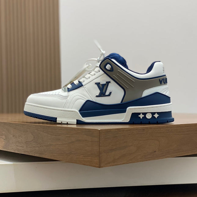 LV TRAINER  BLUE WHITE SNEAKER