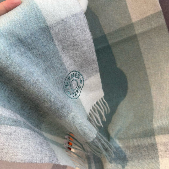 SCARF 180 CM IN COLORFUL CASHMERE 381229