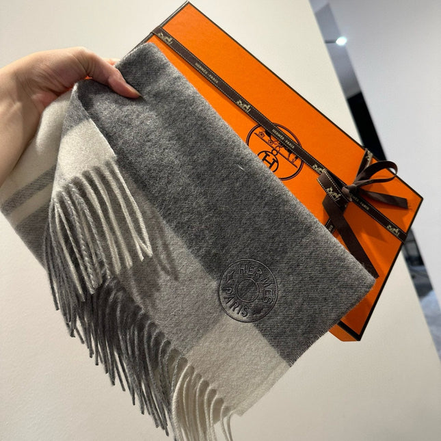 SCARF 180 CM IN COLORFUL CASHMERE 381230