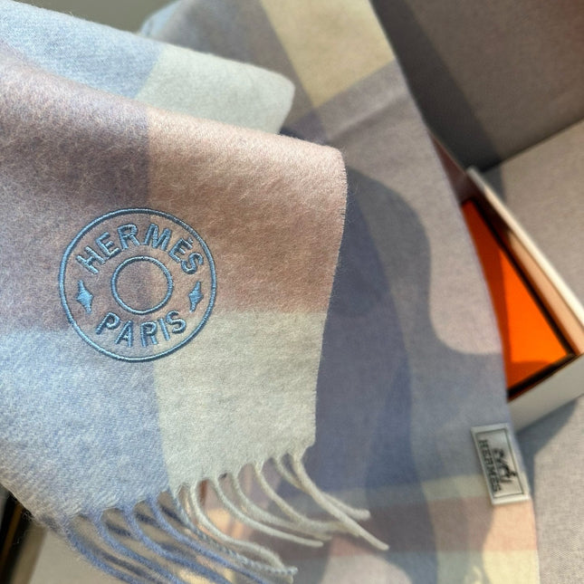 SCARF 180 CM IN COLORFUL CASHMERE 381231