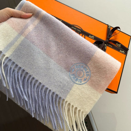 SCARF 180 CM IN COLORFUL CASHMERE 381231