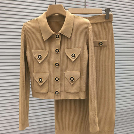 BALMAIN TOP AND SKIRT SET 25006/25007 STYLE 2