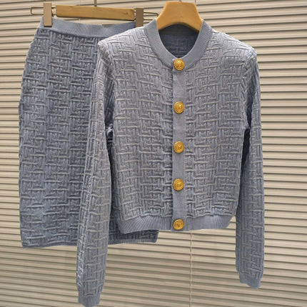 BALMAIN TOP AND SKIRT SET 25009/25010 STYLE 5