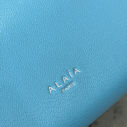 LE TECKEL MEDIUM BAG 32 IN SKY BLUE GOATSKIN