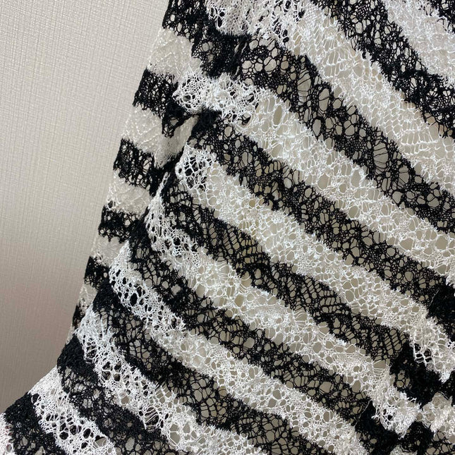 DIOR 25S MARINIERE RUFFLED SWEATER STYLE 174