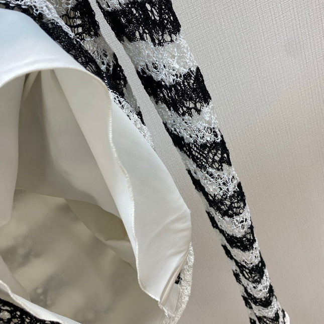 DIOR 25S MARINIERE RUFFLED SWEATER STYLE 174