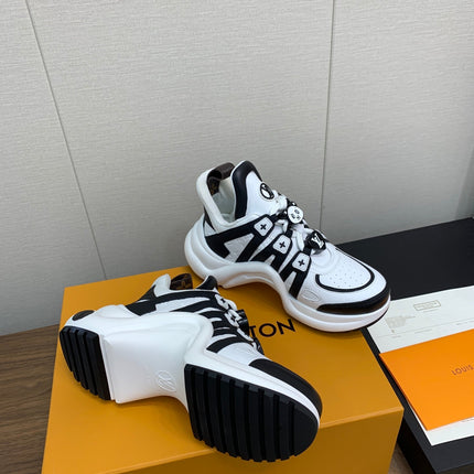 LV ARCHLIGHT SNEAKER BLACK MIX WHITE