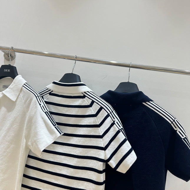 Dior Polo T-Shirt Croptop Cotton 232681