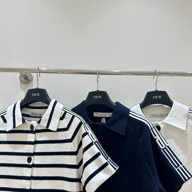 Dior Polo T-Shirt Croptop Cotton 232681