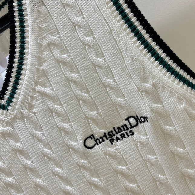 DIOR 25S KNITTED VEST STYLE 145