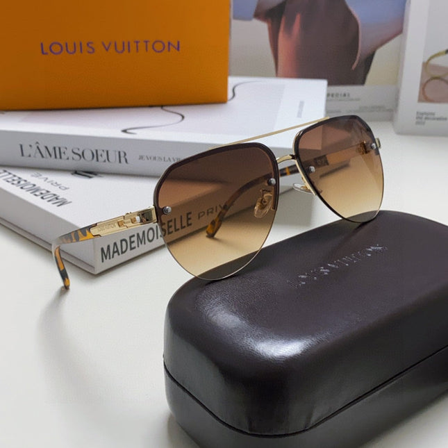 PILOT SUNGLASSES 582591 IN HAVANA METAL BROWN SMOKE LENSES